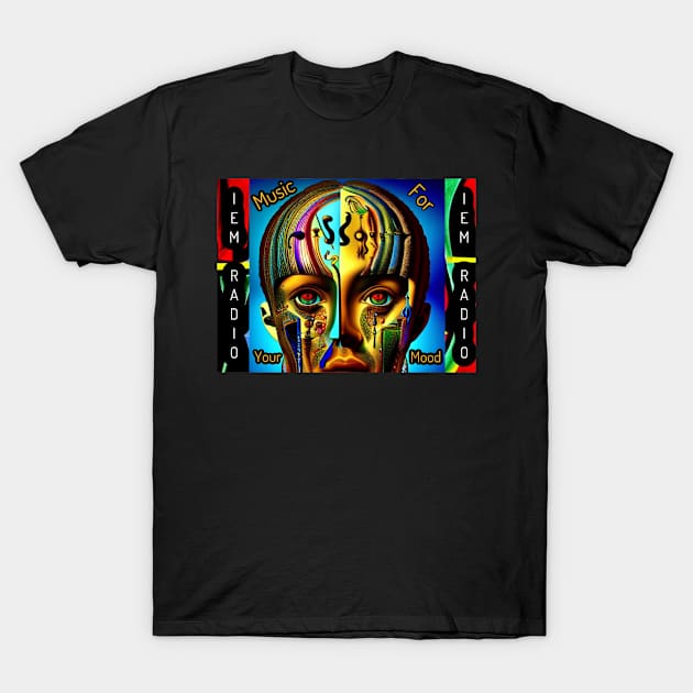 IEM Radio - Indie Electronic Music Design 2 T-Shirt by Pop Art Ave